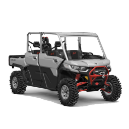 Can-Am Defender MAX X mr Series 2022 Manuel du propriétaire | Fixfr