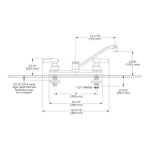 Keeney EBU65WCP Belanger 2-Handle Standard Kitchen Faucet sp&eacute;cification