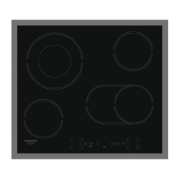 HOTPOINT/ARISTON HR 616 X Hob Manuel utilisateur | Fixfr