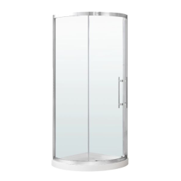 OVE Decors 15SGP-SALL34-SA Sally 33.5 in. W x 72 in. H Bi-Fold Frameless Shower Door spécification | Fixfr