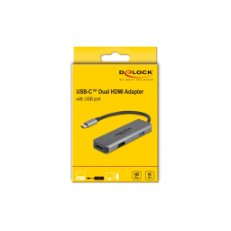 Delock 87780 Adaptateur Dual HDMI | AI Chat + PDF | Fixfr