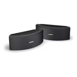 Bose 151 SE Noir Enceinte extérieure Owner's Manual | Fixfr