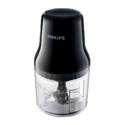 Philips HR1393/00R1 Daily Collection Hachoir Manuel utilisateur | Fixfr