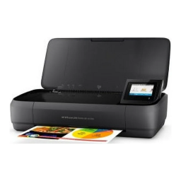 HP OfficeJet 250 Mobile All-in-One Printer series Manuel utilisateur | Fixfr