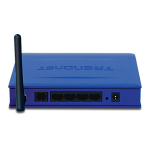 Trendnet TEW-435BRM 54Mbps 802.11g ADSL Firewall Modem Router Fiche technique