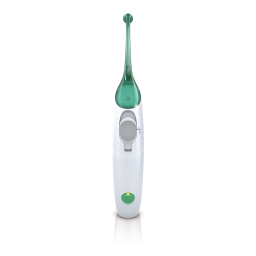 Sonicare HX8241/02 Sonicare AirFloss Interdentaire - rechargeable Manuel utilisateur | Fixfr
