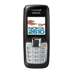 Nokia 2610 Manuel du propri&eacute;taire