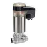 Gemu 649 eSyDrive Motorized diaphragm valve Mode d'emploi