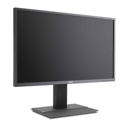 Acer B326HUL Monitor Manuel utilisateur | Fixfr