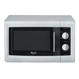 Whirlpool AMW 214 WH Manuel utilisateur | Fixfr