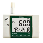 Extech Instruments CO230 Indoor Air Quality, Carbon Dioxide (CO) Monitor Manuel utilisateur