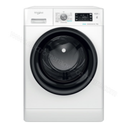 Whirlpool FFB 8648 BV FR Washing machine Manuel utilisateur | Fixfr