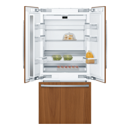 Built-in automatic fridge-freezer