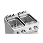 Bartscher 2853101 Pasta cooker, gas 700, W800 2x24L Mode d'emploi