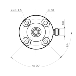 Baumer DLM30-SO Force sensor Fiche technique