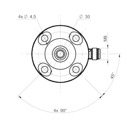 Baumer DLM30-SO Force sensor Fiche technique | Fixfr