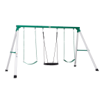 Backyard Discovery Little Brutus Metal Swing Set Manuel utilisateur