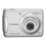 Canon PowerShot A480 Manuel utilisateur