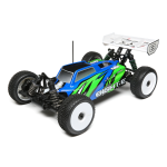 Losi LOS04014 1/8 8IGHT-E 4WD Buggy Brushless RTR, Blue/Green Manuel utilisateur