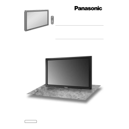 Panasonic TH42PWD5EX Operating instrustions | Fixfr