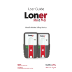 Blackline safety Loner M6 Guide de r&eacute;f&eacute;rence