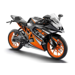 KTM RC 125 2015 Manuel utilisateur