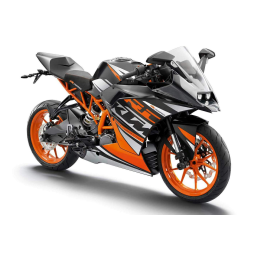 KTM RC 125 2015 Manuel utilisateur | Fixfr