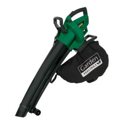 GARDENFEELINGS GFLS 3000/1 Electric Leaf Vacuum Mode d'emploi | Fixfr