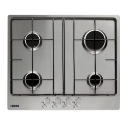 Zanussi ZGG65414SA Manuel utilisateur | Fixfr