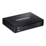 Trendnet TPE-TG611 6-Port Gigabit PoE+ Switch Fiche technique