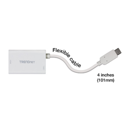 Trendnet TUC-HDMI2 USB-C to HDMI Adapter Fiche technique | Fixfr
