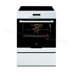 Electrolux EKF6772AOX Cuisinière Manuel utilisateur | Fixfr