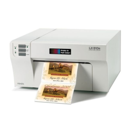 Primera LX 810E Manuel utilisateur | Fixfr