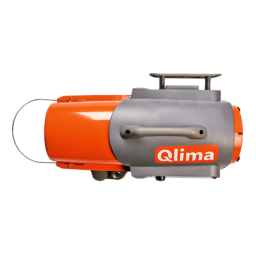 QLIMA DFA1650 Premium Forced Air heater Manuel utilisateur | Fixfr