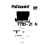 Panasonic TX29N21D Operating instrustions
