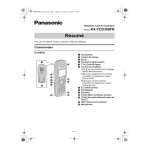 Panasonic KXTCD320FR Operating instrustions