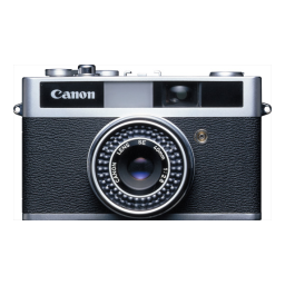 Canon Canonet Junior Mode d'emploi | Fixfr