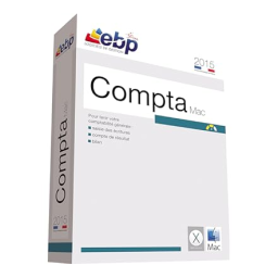 EBP Compta Mac 2014 2015 Mode d'emploi | Fixfr