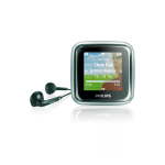 Philips GoGear SA2980 Baladeur MP3: IA et PDF