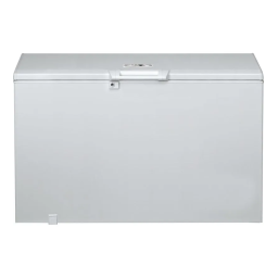 Bauknecht GTE 508 FA Freezer Manuel utilisateur | Fixfr