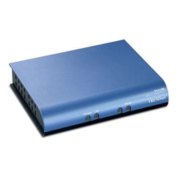 Trendnet TS-U100 Manuel utilisateur | Fixfr