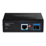 Trendnet TI-F11SFP Hardened Industrial 100/1000Base-T to SFP Media Converter Fiche technique