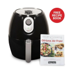 NewAir MCAF26MB Magic Chef&reg; 2.6 Quart Snack-Sized Compact Manual Air Fryer  Manuel utilisateur