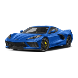 Chevrolet Corvette 2022 Mode d'emploi | Fixfr