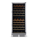 NewAir AWR-1160DB 27&rdquo; Built-in 116 Bottle Dual Zone Compressor Wine Fridge  Manuel utilisateur