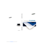 Samsung LW32A30W : Guide Utilisateur + AI Chat