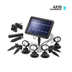 esotec 102142 Solarspot Quattro Power Mode d'emploi | Fixfr