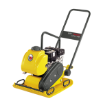 Wacker Neuson VP1550W Single direction Vibratory Plate Manuel utilisateur