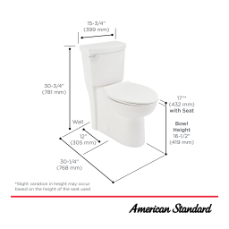 American Standard 7765.201.002 Grayson Dual Control Hi-Arc 4