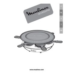 Moulinex RE165002 ACCESSIMO Manuel utilisateur | Fixfr